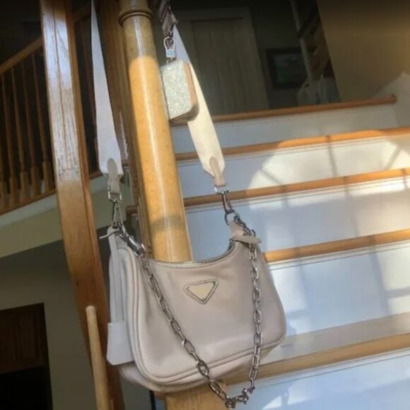 Fashion Nova - Fashion Week Beige/Tan Crossbody With Pouch Shoulder Bag - Picture 3 of 10